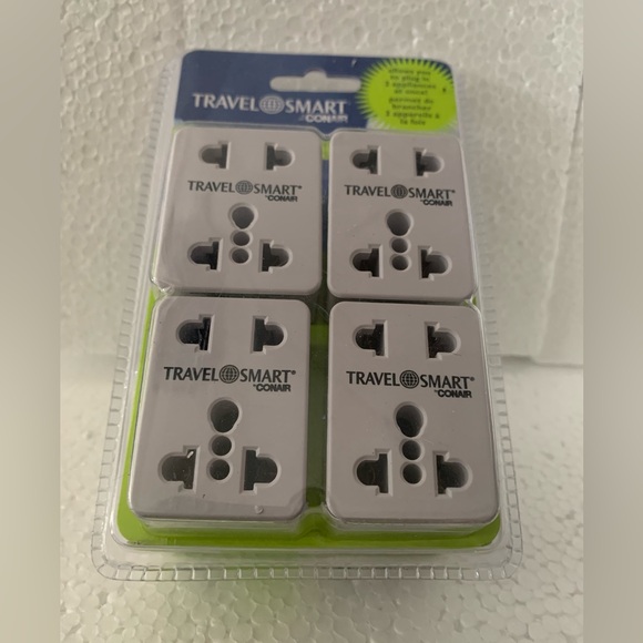 Travel Smart Dual Outlet Adapter Plug Set - Picture 4 of 6